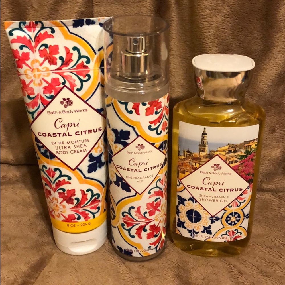 Capri Coastal Citrus BBW bundle